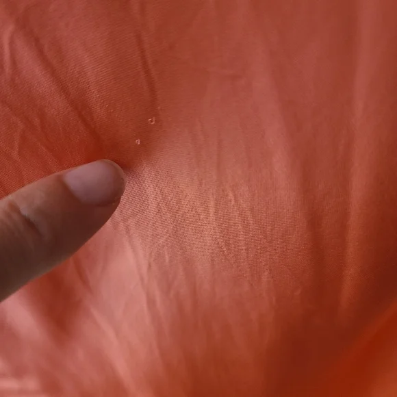 Aritzia Wilfred Only Slip Dress Fresco Pink Cowl Neck Satin Sz Medium Spring - Picture 7 of 9